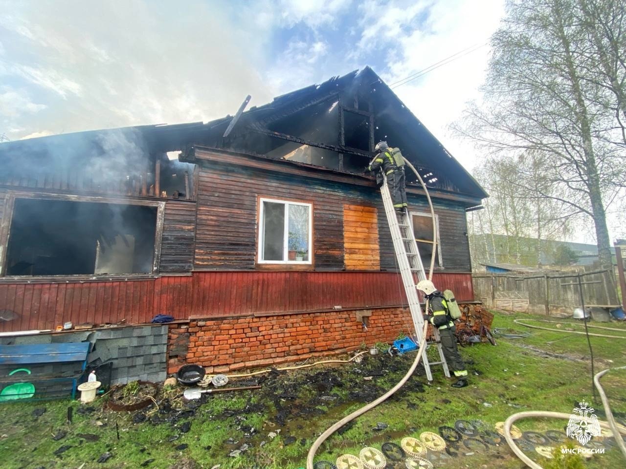 Пожарный извещатель спас многодетную семью во Ржеве