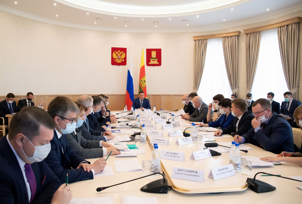 Игорь Руденя провел совещание по вопросам деятельности правительства Тверской области