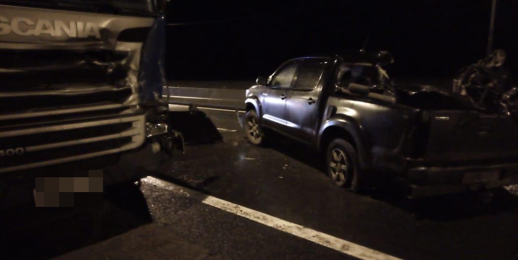 Момент трагического ДТП на трассе М10 под Тверью попал на видео очевидца