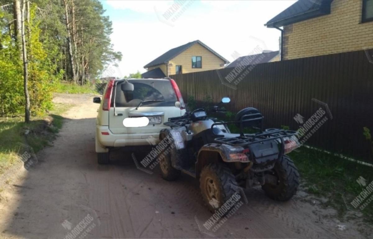 В деревне под Тверью дети на квадроцикле врезались в машину – Новости Твери  и городов Тверской области сегодня - Afanasy.biz – Тверские новости.  Новости Твери. Тверь новости. Новости. Новости сегодня. Новости Твери