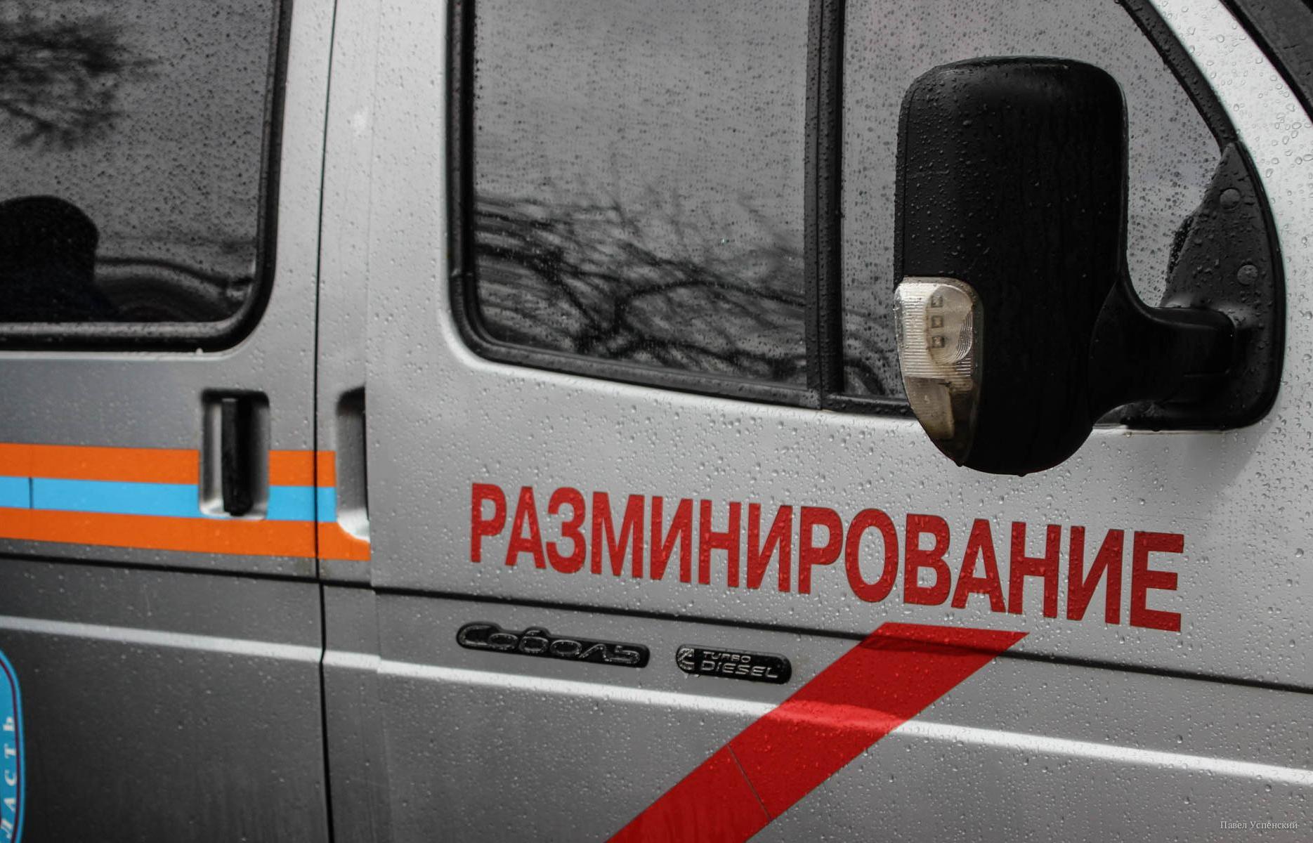 В Тверской области МЧС ликвидировало мины, снаряды и гранаты