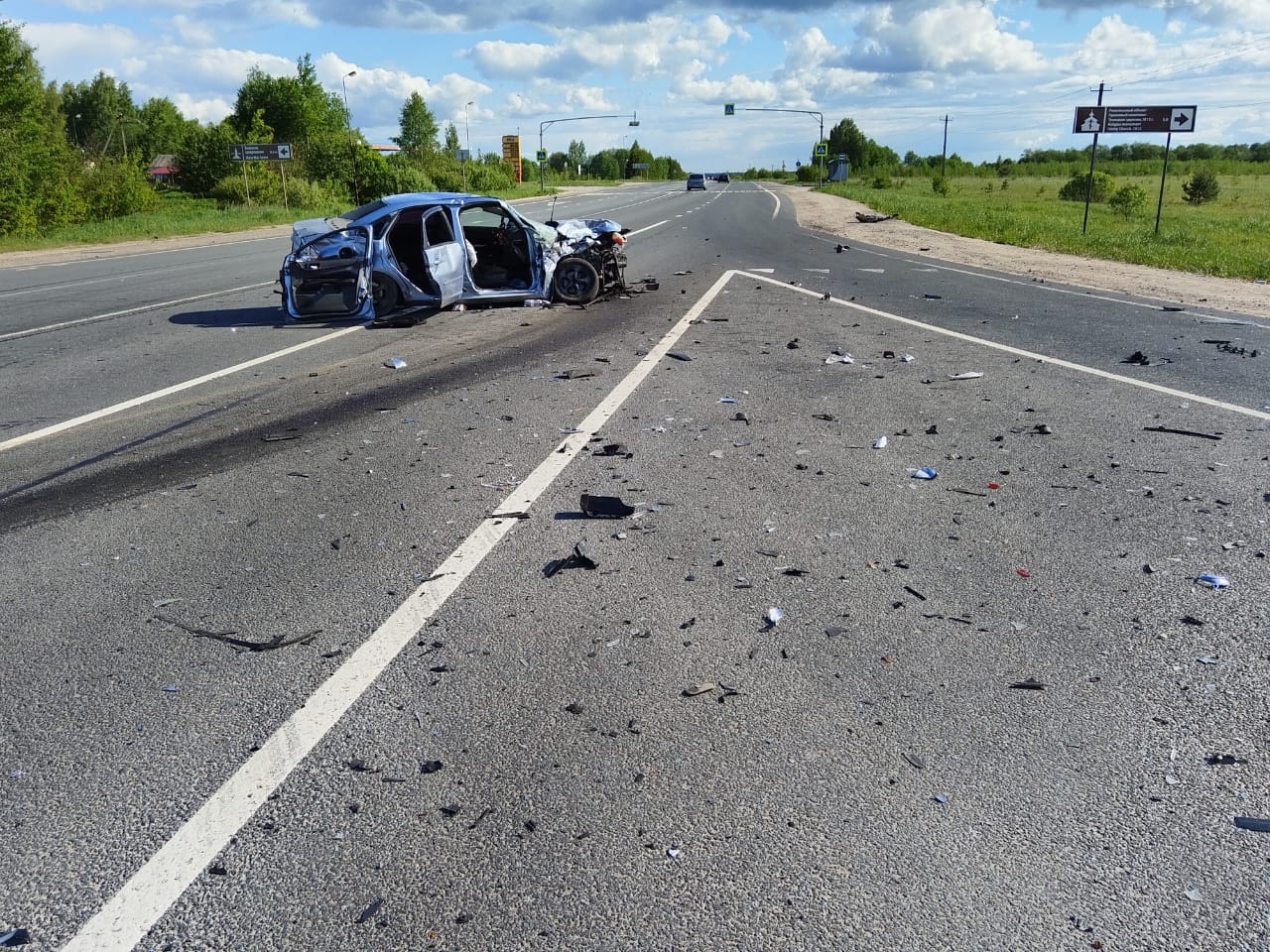 ДТП с пострадавшими произошло на трассе под Рамешками в Тверской области –  Новости Твери и городов Тверской области сегодня - Afanasy.biz – Тверские  новости. Новости Твери. Тверь новости. Новости. Новости сегодня. Новости