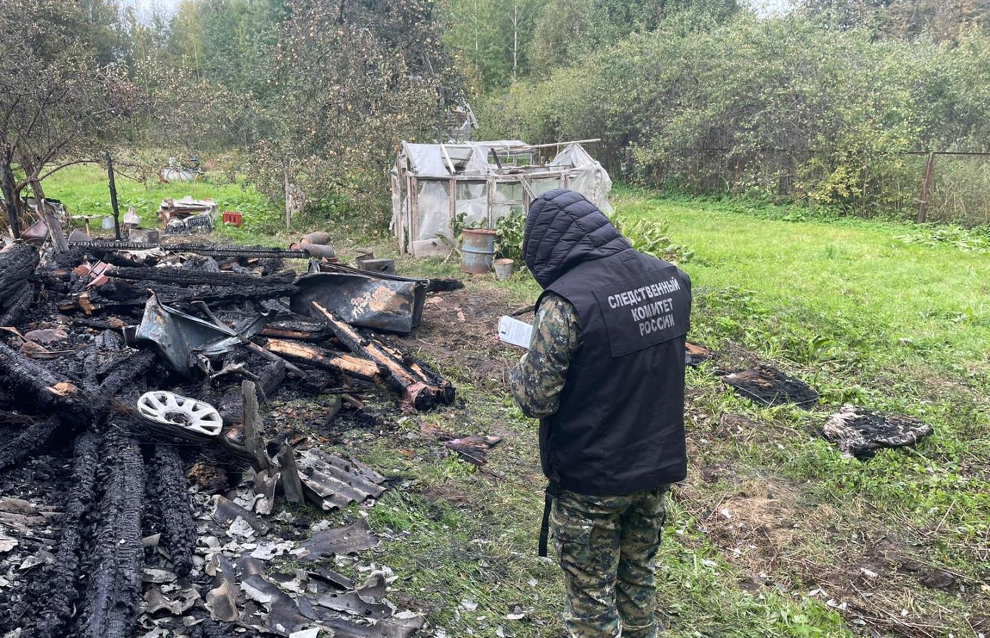 Два человека погибли в огне пожара в Тверской области