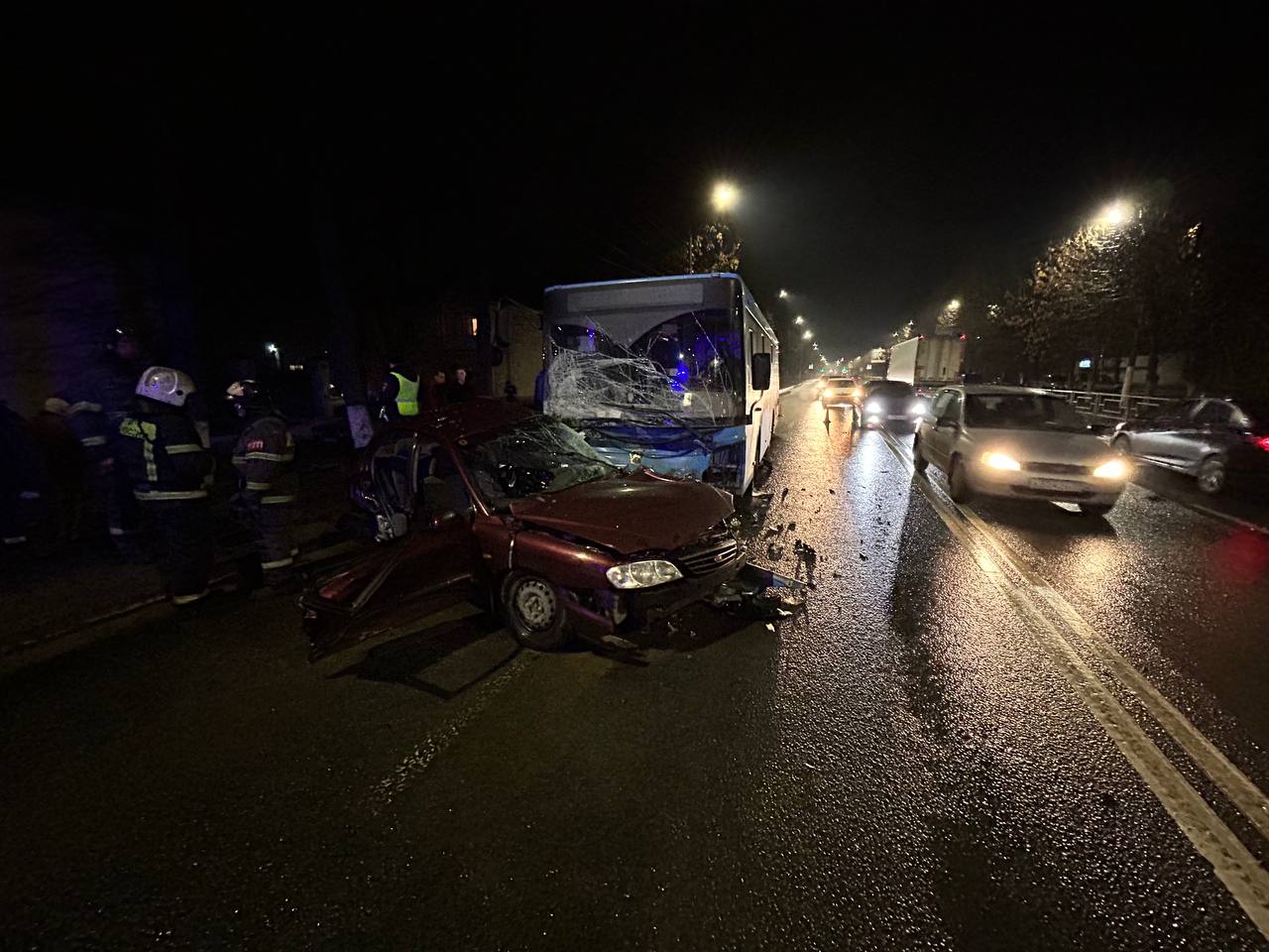 Водитель легковушки скончался после ДТП на Петербургском шоссе в Твери |  27.03.2023 | Тверь - БезФормата