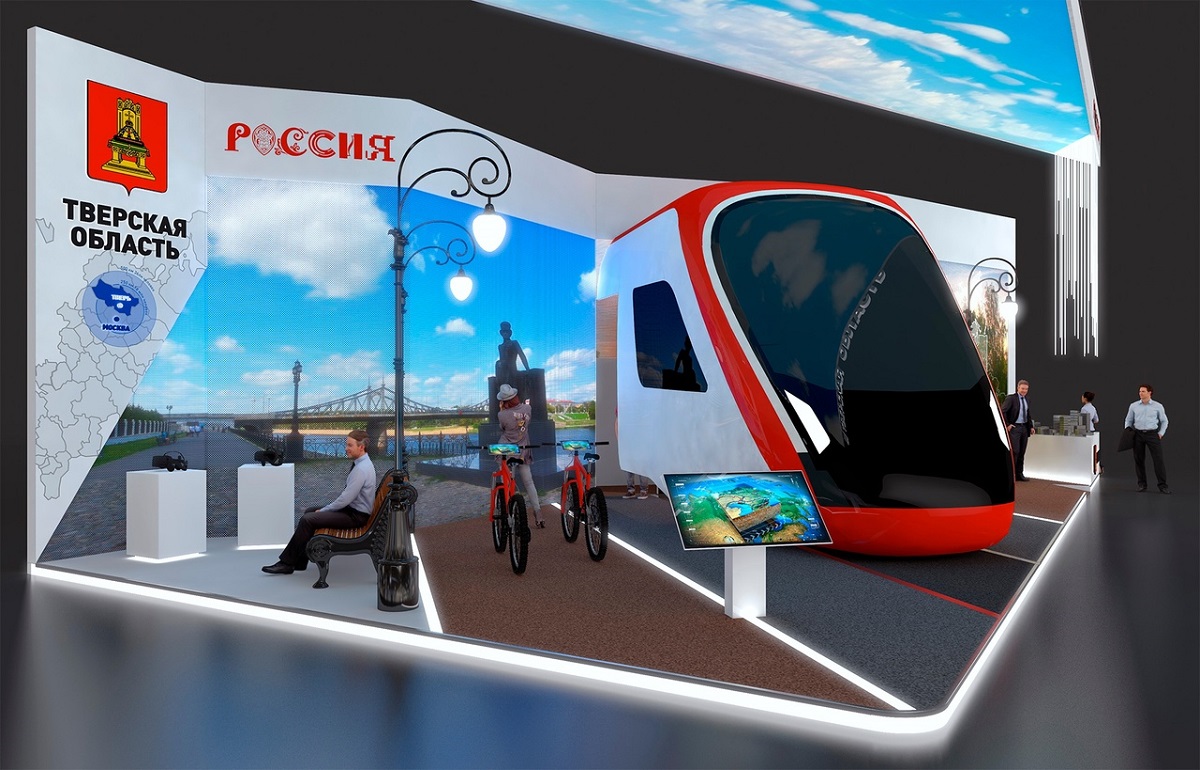 На Международной выставке «Россия» на поезде «Иволга 3.0» гости смогут посетит старинные города Тверской области