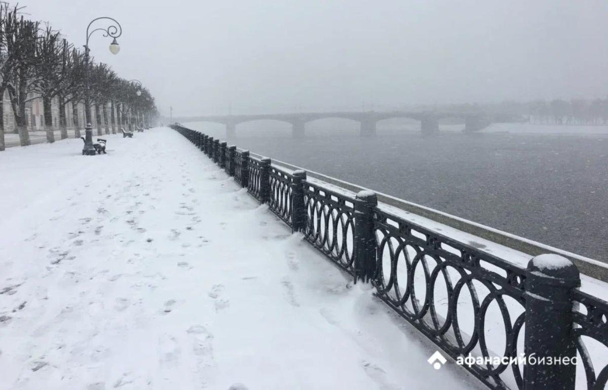 Прогноз погоды в Тверской области: постоянные снегопады