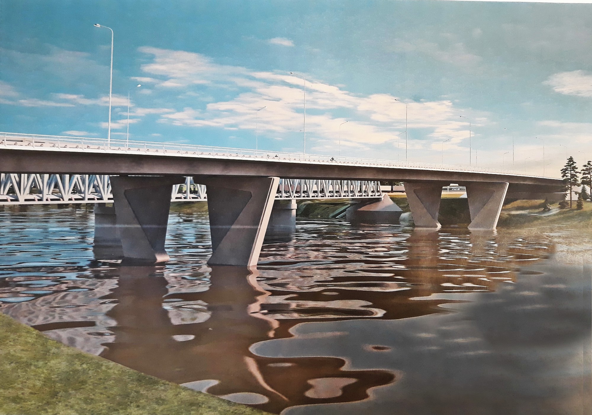 План нового моста в твери - 87 фото