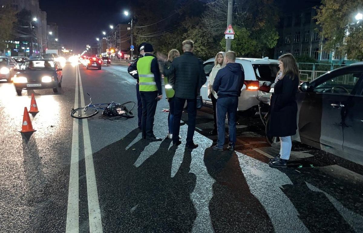 Пьяный водитель сбил велосипедиста в Твери