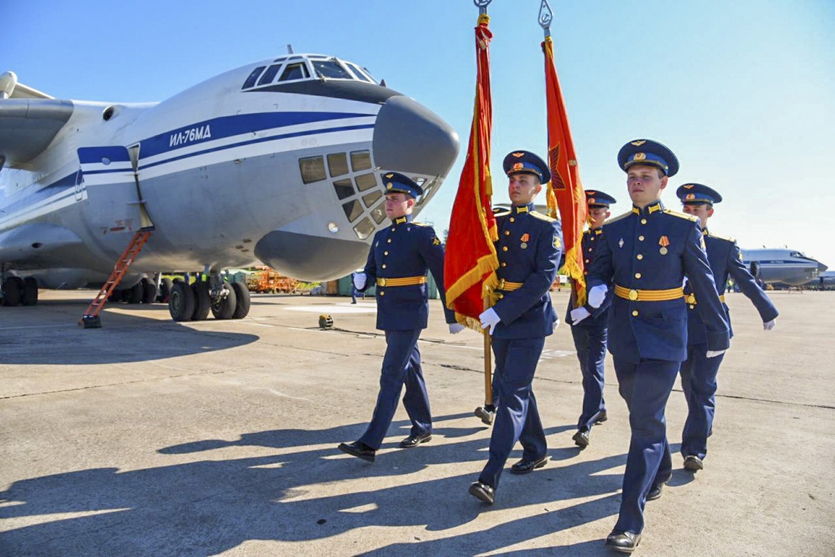 В Твери самолеты Ил-76МД получили имена «Город-герой Тула» и «Андрей Зеленко»