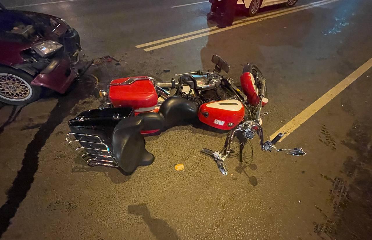 Мотоциклист пострадал в ночном ДТП в Твери - новости Афанасий