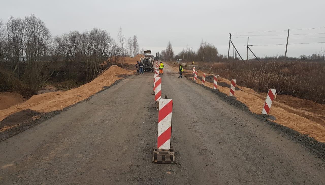 В Тверской области запустили движение на дороге, ранее поврежденной паводком