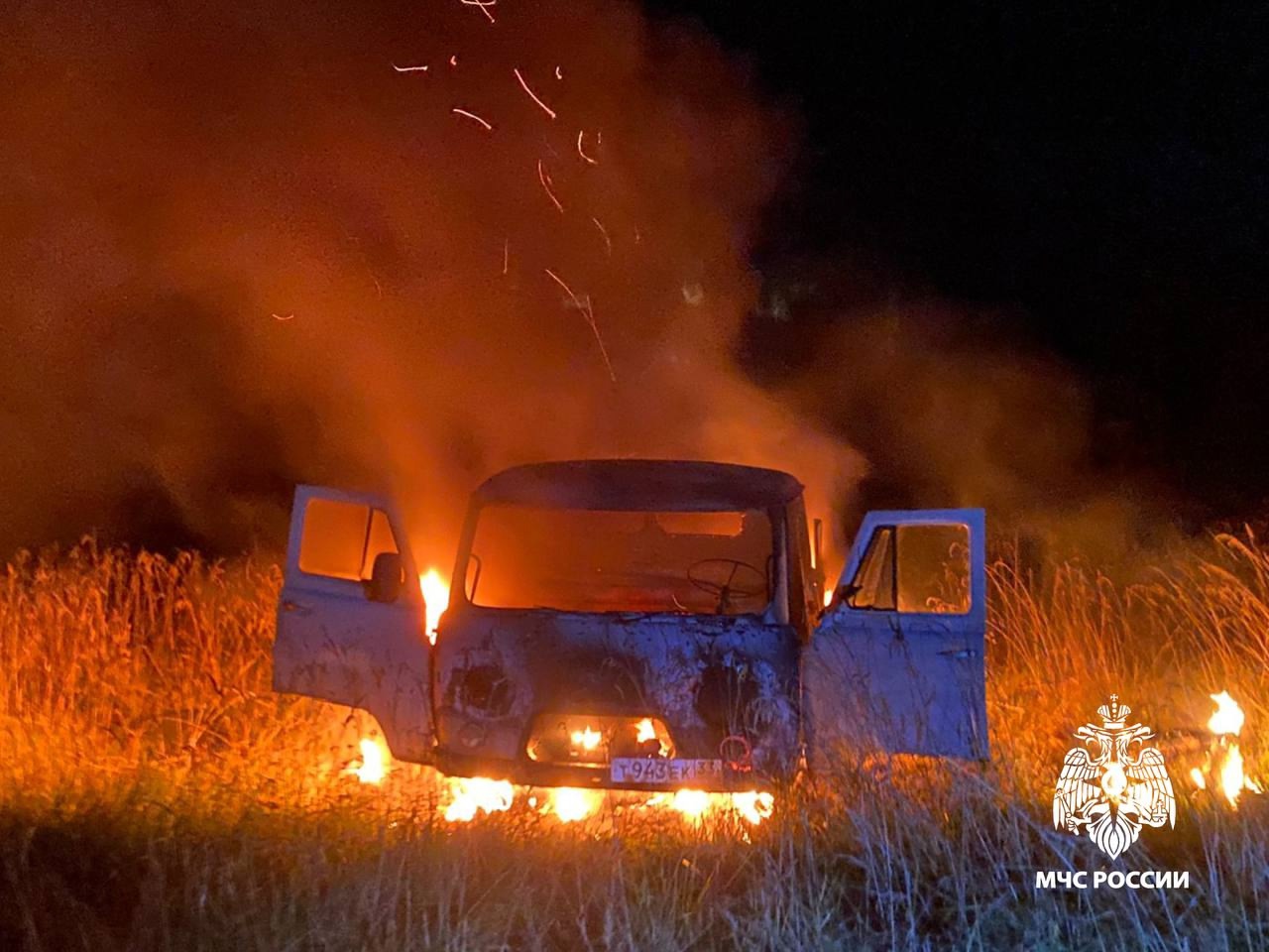 В Лихославльском районе за сутки сгорели два автомобиля