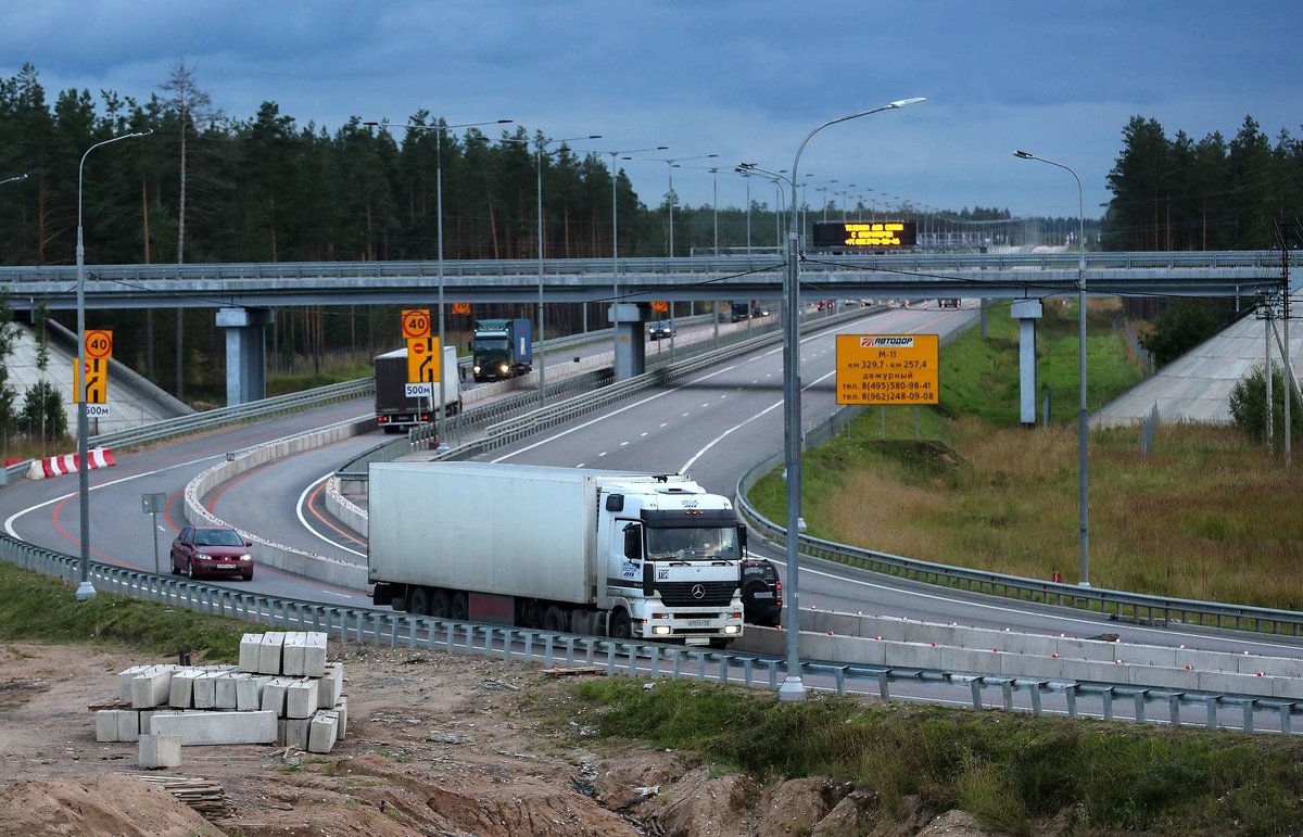Сеть скоростных дорог появится в России к 2035 году