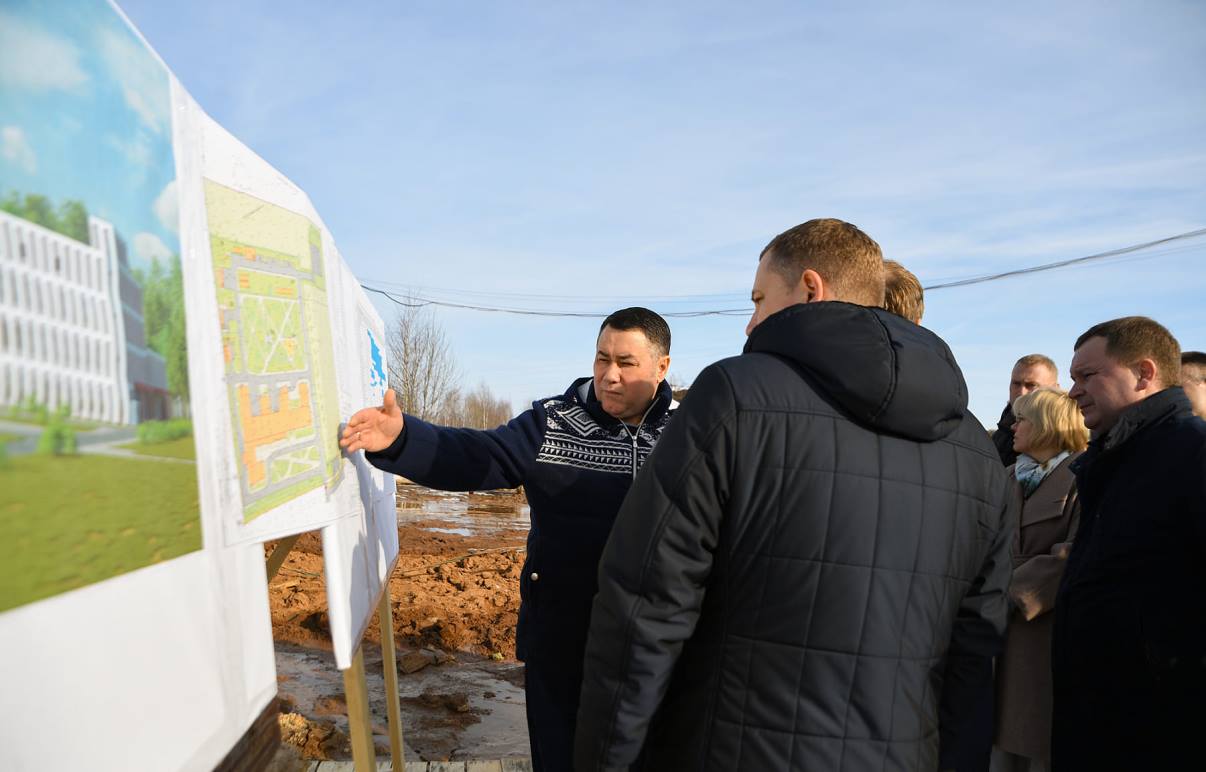 Губернатор Игорь Руденя провел рабочую поездку в Бежецкий муниципальный округ