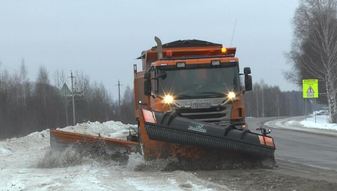 Региональные автодороги Тверской области переведены на зимнее содержание
