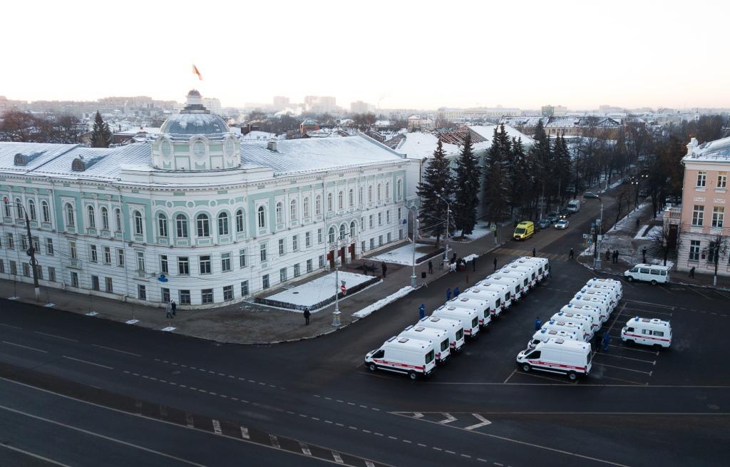 22 новые машины скорой помощи получили больницы Тверской области