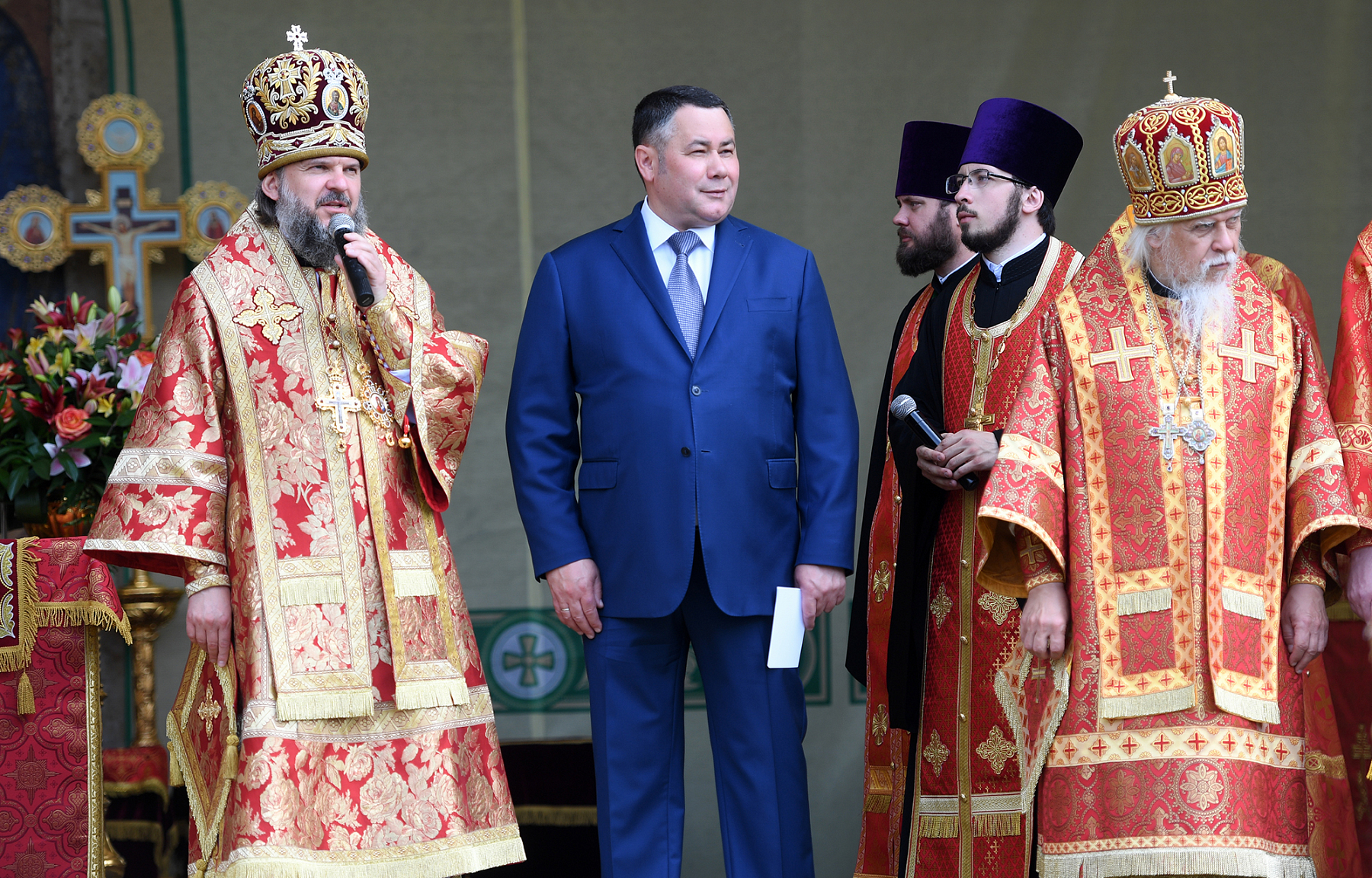 Игорь Руденя принял участие в торжествах в честь 500-летия обретения мощей святого Макария Калязинского