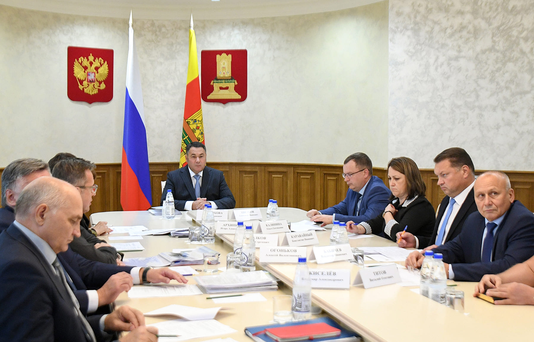 Губернатор Игорь Руденя провел совещание по вопросам строительства учреждений образования