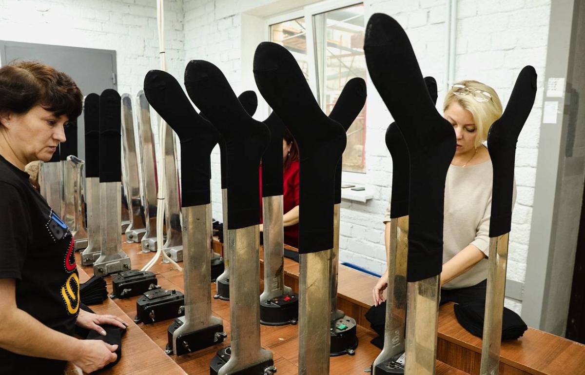 Производство детского трикотажа в Кимрах будет выпускать носки для ВС РФ  - новости Афанасий