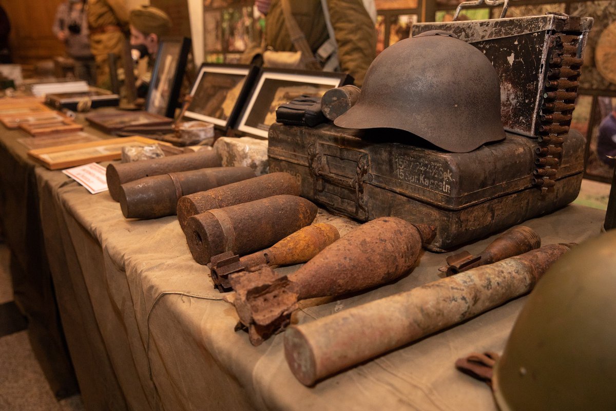 Найденные в Тверской области реликвии времен войны представят в Музее Победы