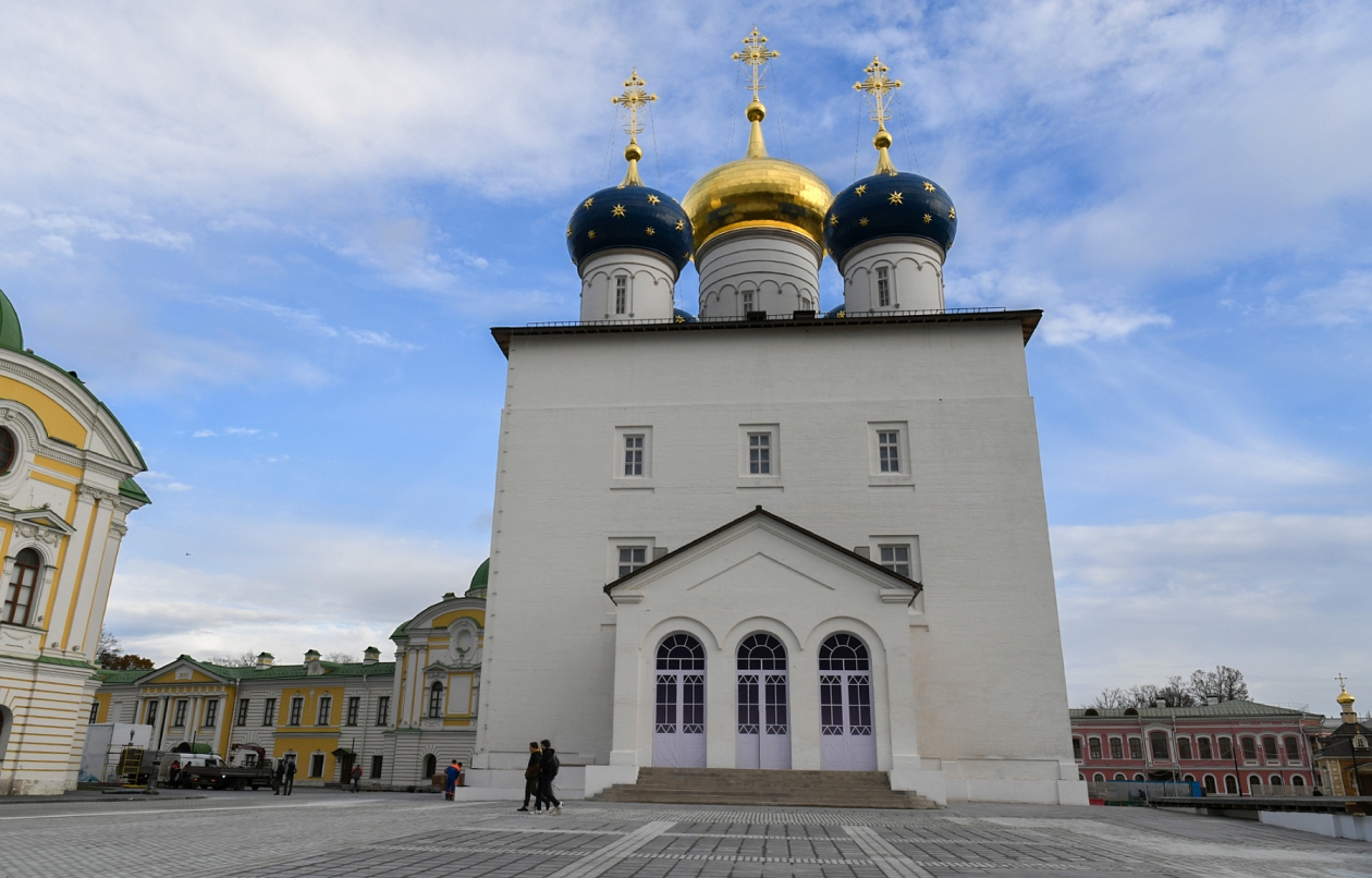 Вознесенский собор в Твери зимой