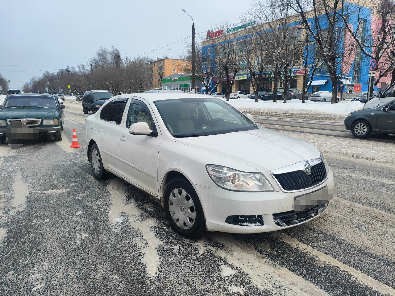 В Твери на улице Орджоникидзе сбили пешехода