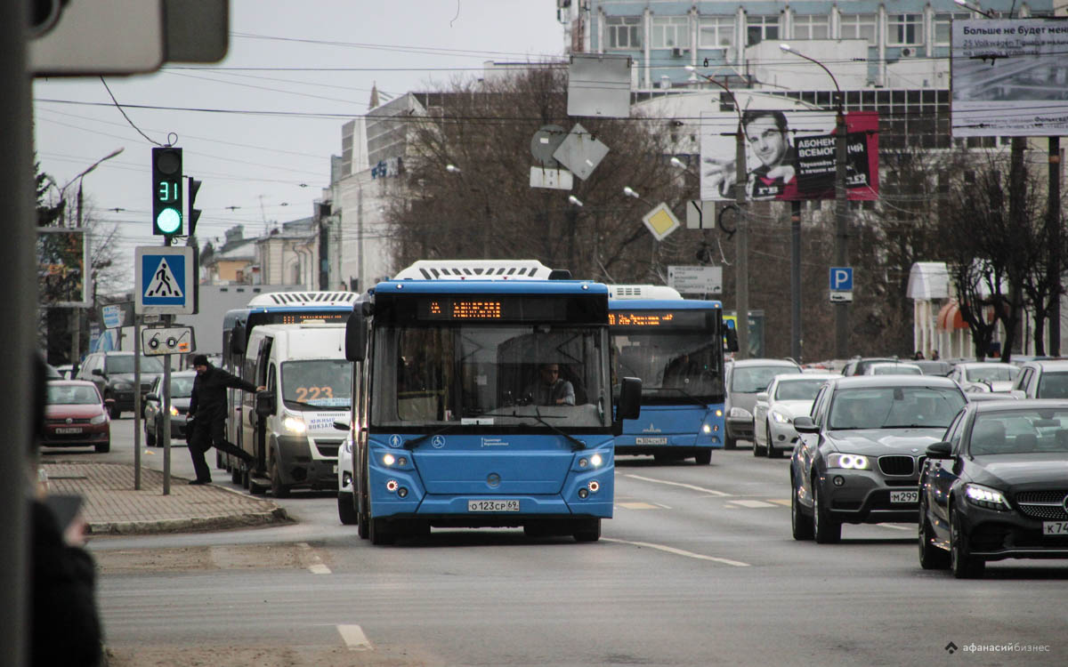 Новые автобусы выйдут на измененный маршрут №177 в Твери