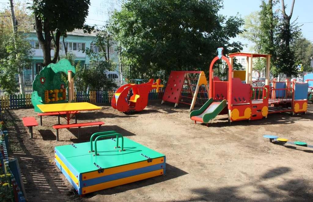 В детских садах Твери устанавливают новые игровые комплексы - новости Афанасий