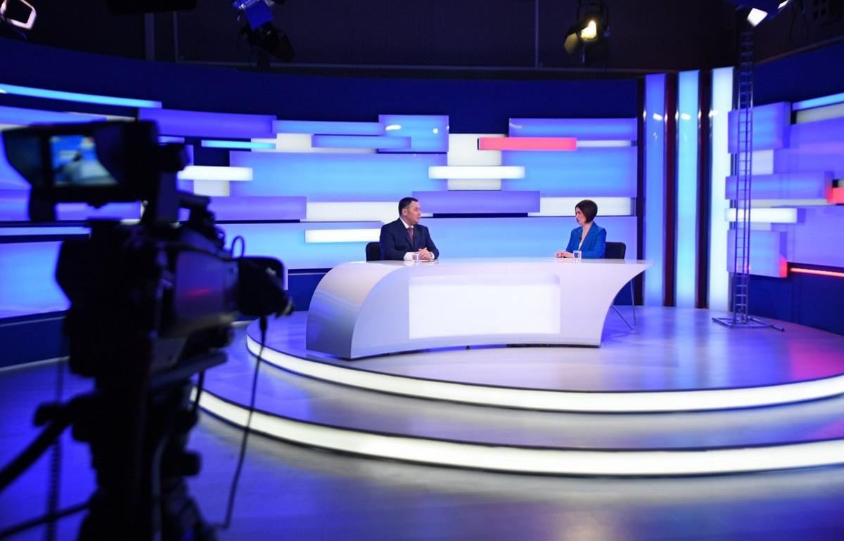 Губернатор Игорь Руденя ответил на актуальные вопросы в программе «Прямой эфир» на телеканале «Россия 24» Тверь - новости Афанасий