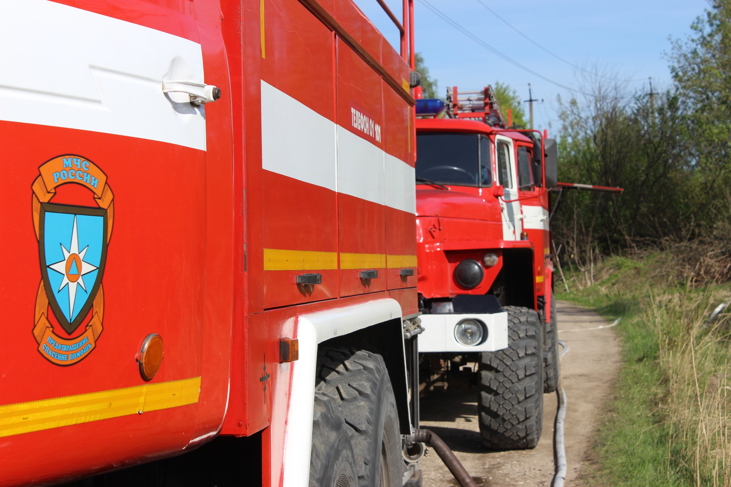 Пожилая женщина пострадала на пожаре в Тверской области