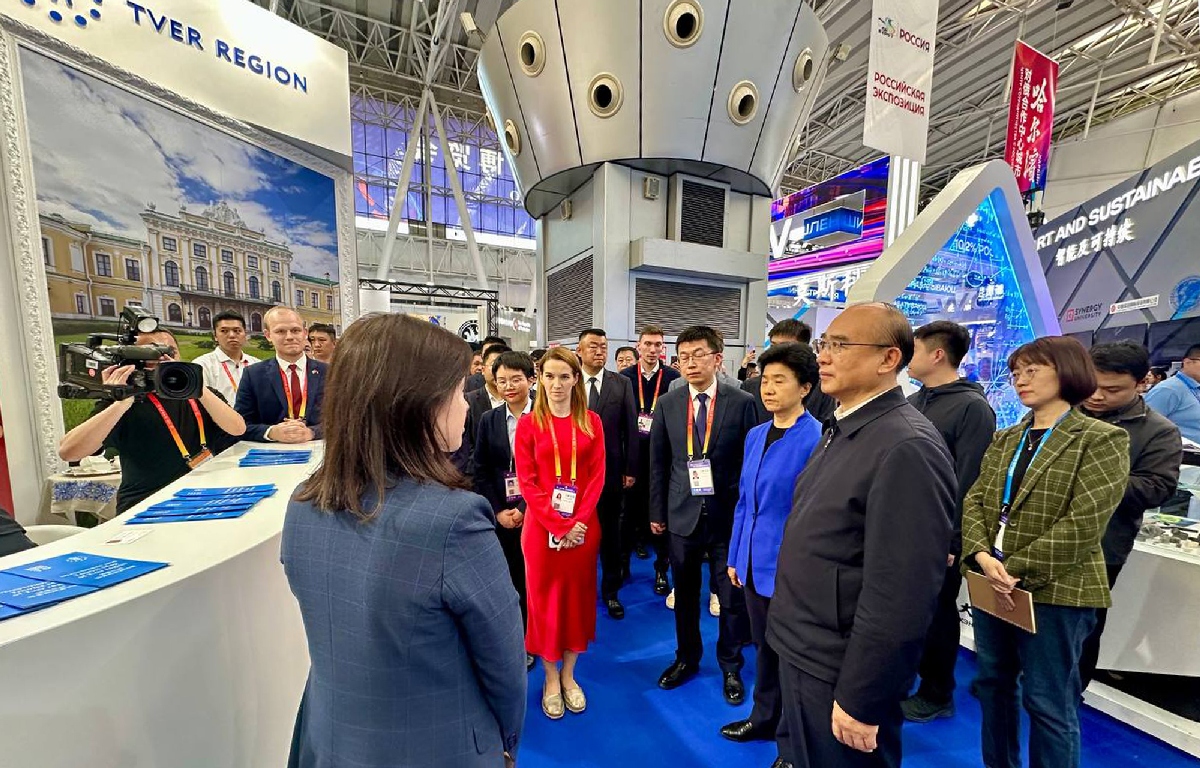Стенд Тверской области на Российско-Китайском ЭКСПО посетили 120 делегаций из 44 стран и регионов