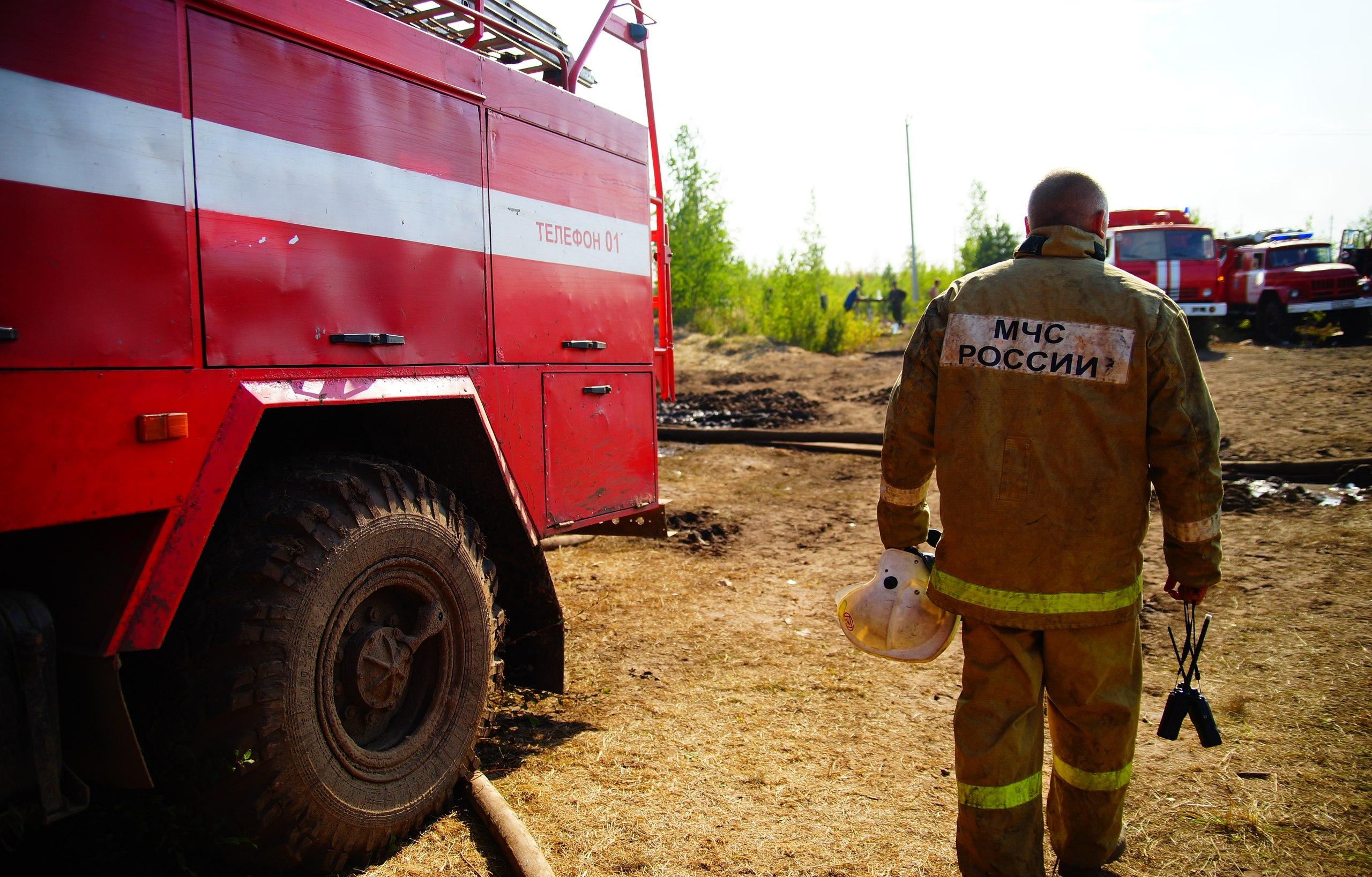 В Тверской области обнаружен очаг торфяного пожара  - новости Афанасий