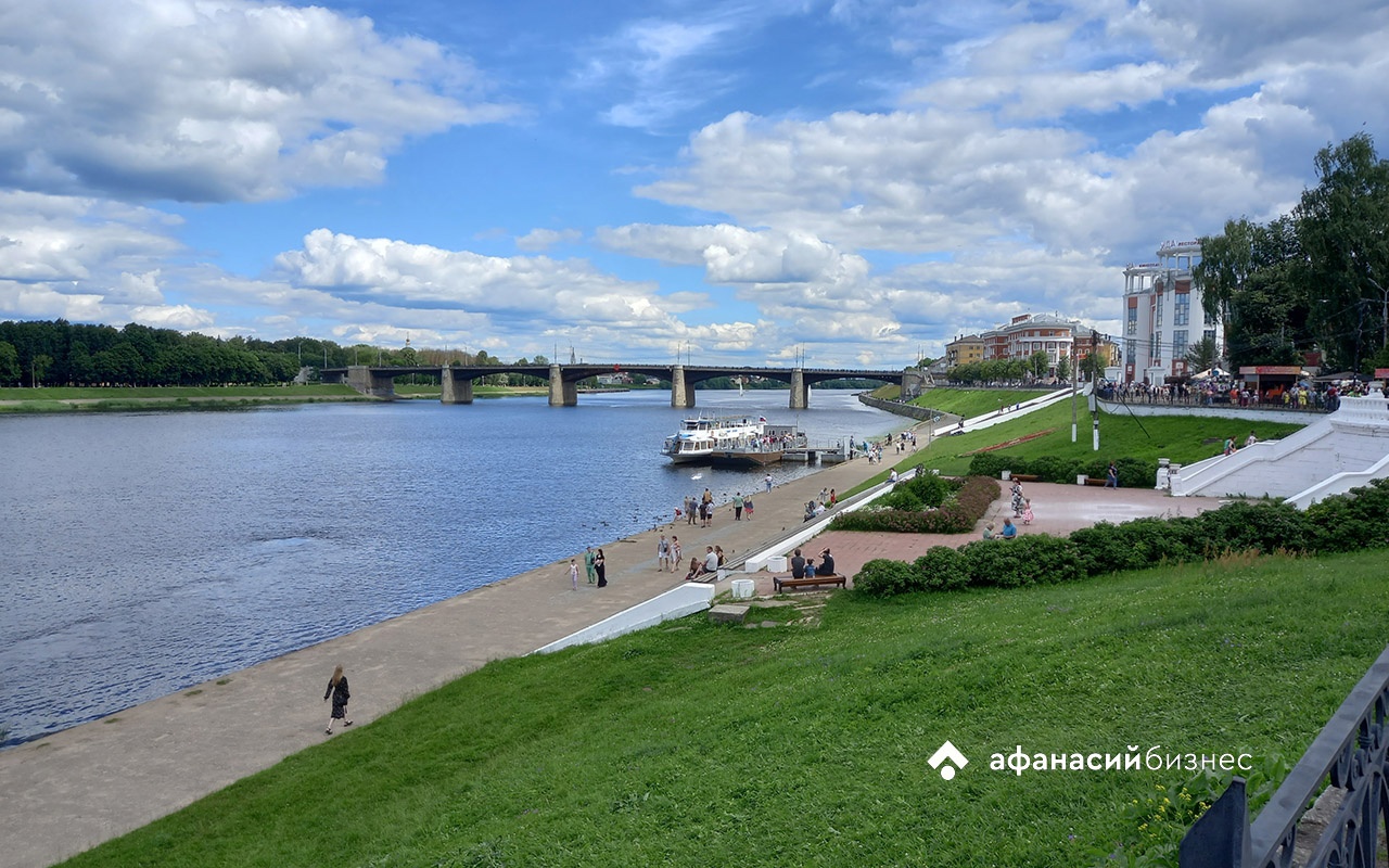 В Твери отремонтируют набережную Степана Разина