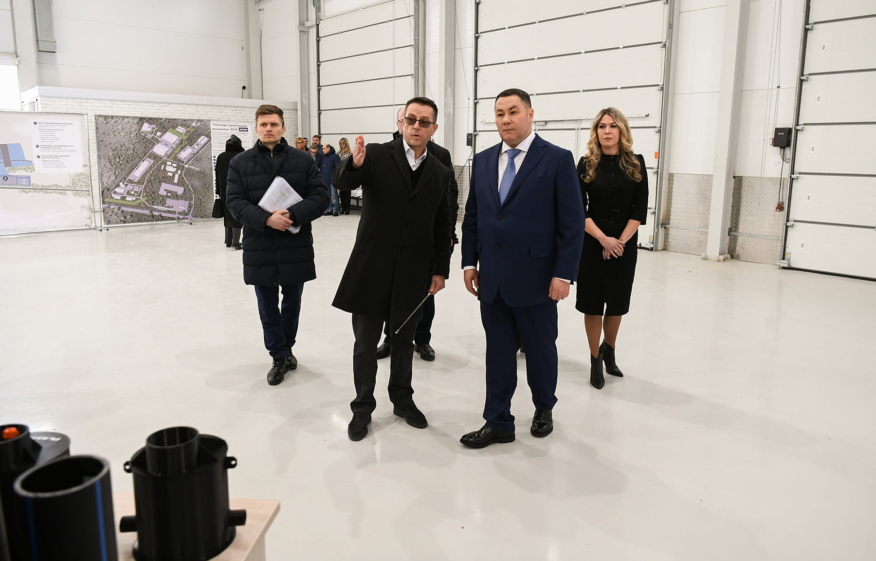 Губернатор Игорь Руденя ознакомился с реализацией в Тверской области крупных инвестиционных проектов в промышленном секторе