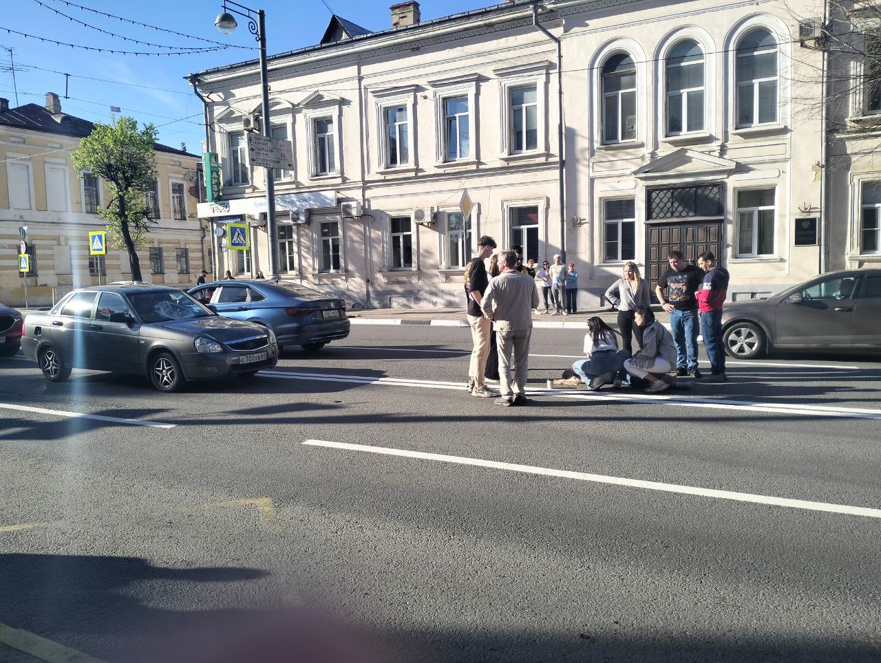 В Твери прокуратура взяла на контроль ДТП с 14-летним пешеходом на улице Советской 