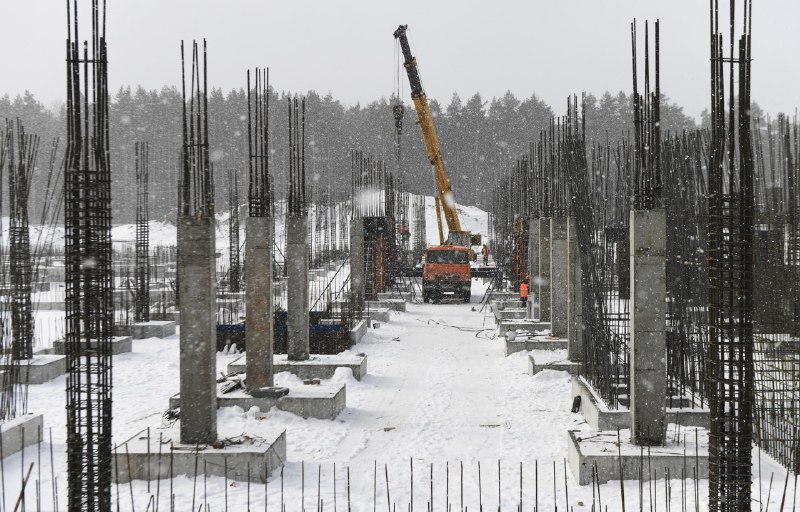 Игорь Руденя проконтролировал ход строительных работ на площадке ДОКБ