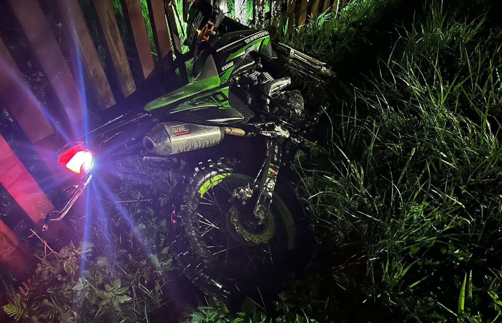 В Конаковском районе пьяный мотоциклист устроил аварию