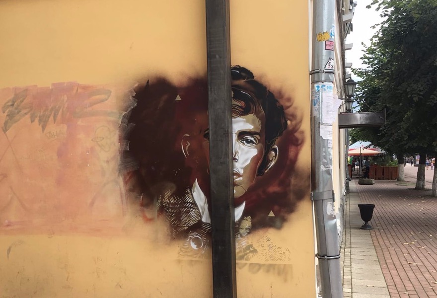 В Твери очередной скандал с граффити: закрыли Мандельштама