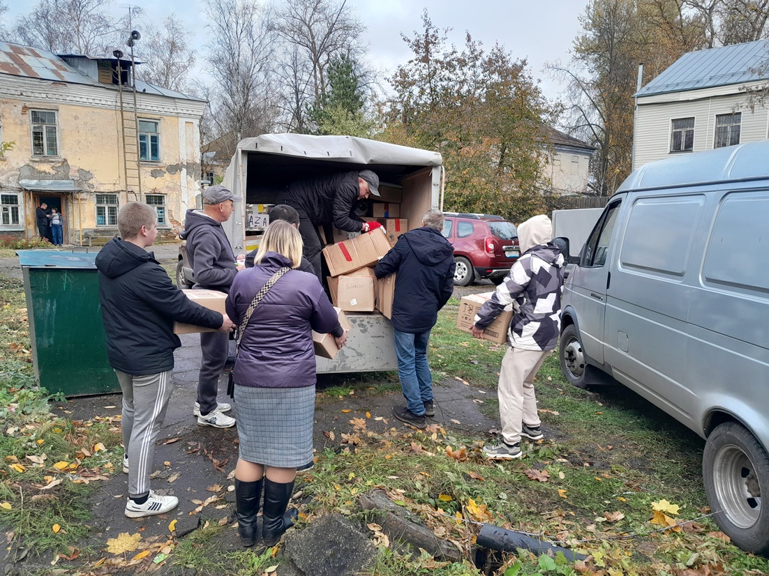 Из Осташкова в зону проведения СВО отправлен гуманитарный конвой