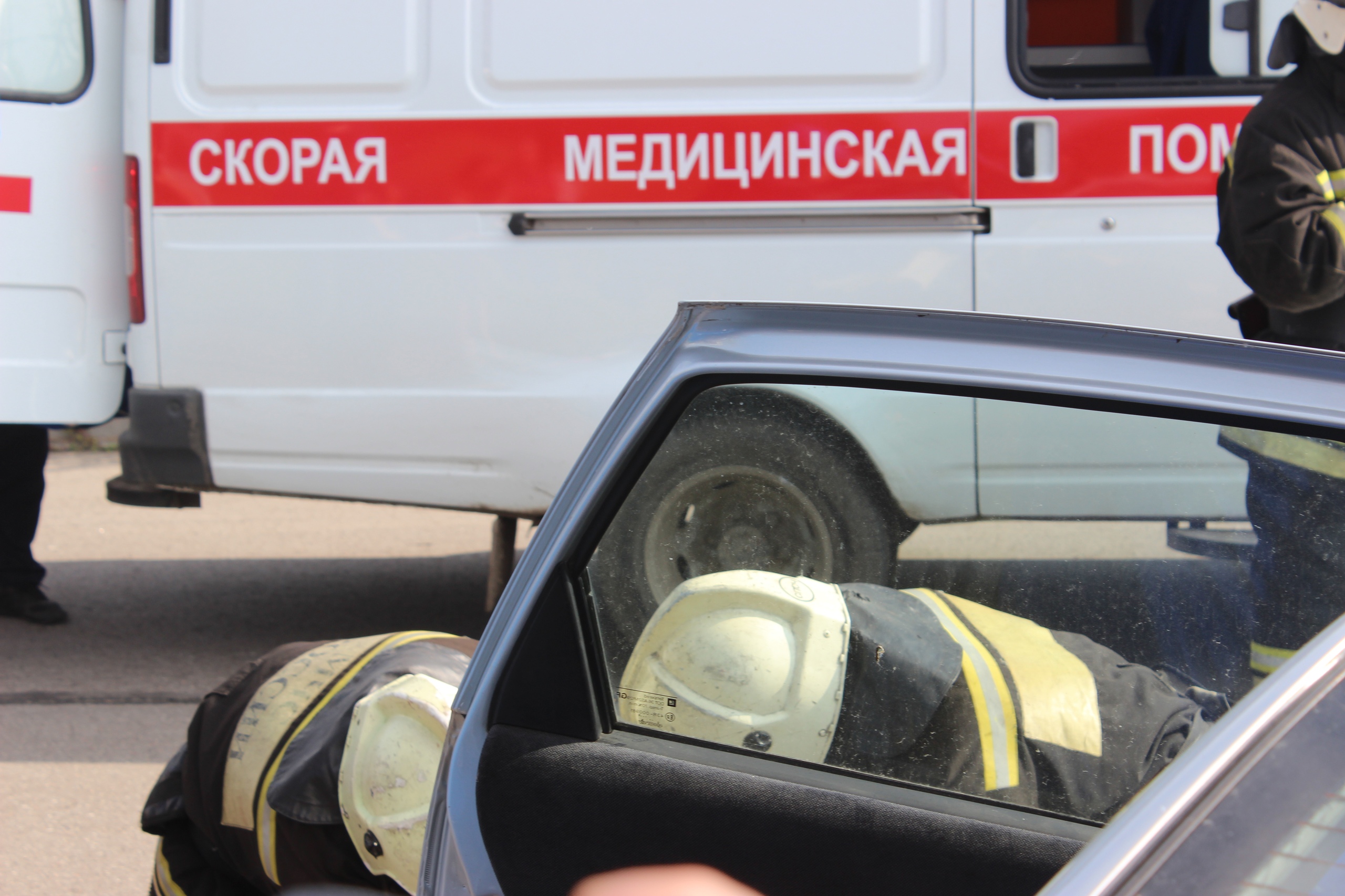 В Тверской области водитель получил травмы из-за пожара в ГАЗели 