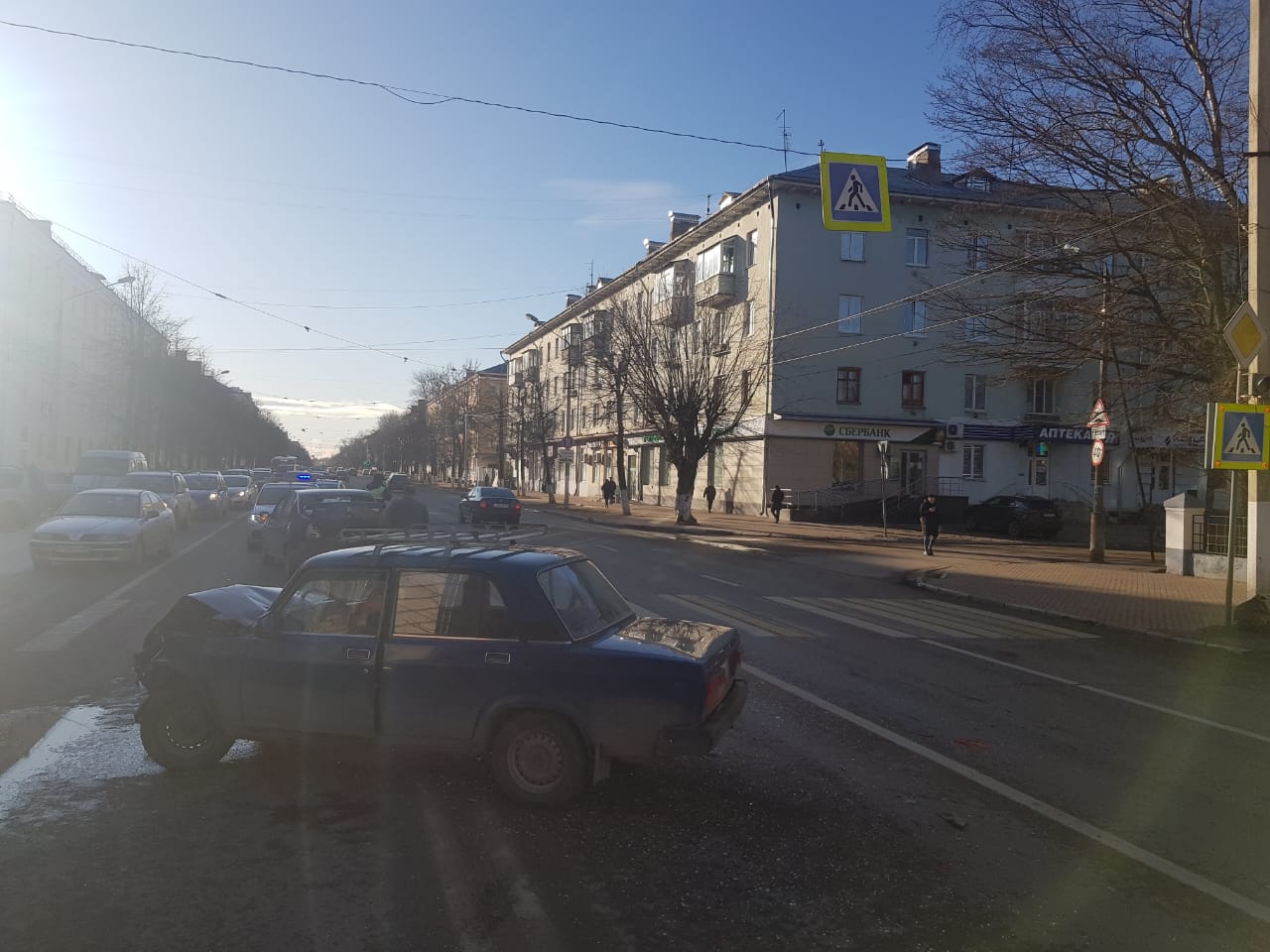 Двое детей пострадали в ДТП на проспекте Ленина в Твери по вине пьяного водителя