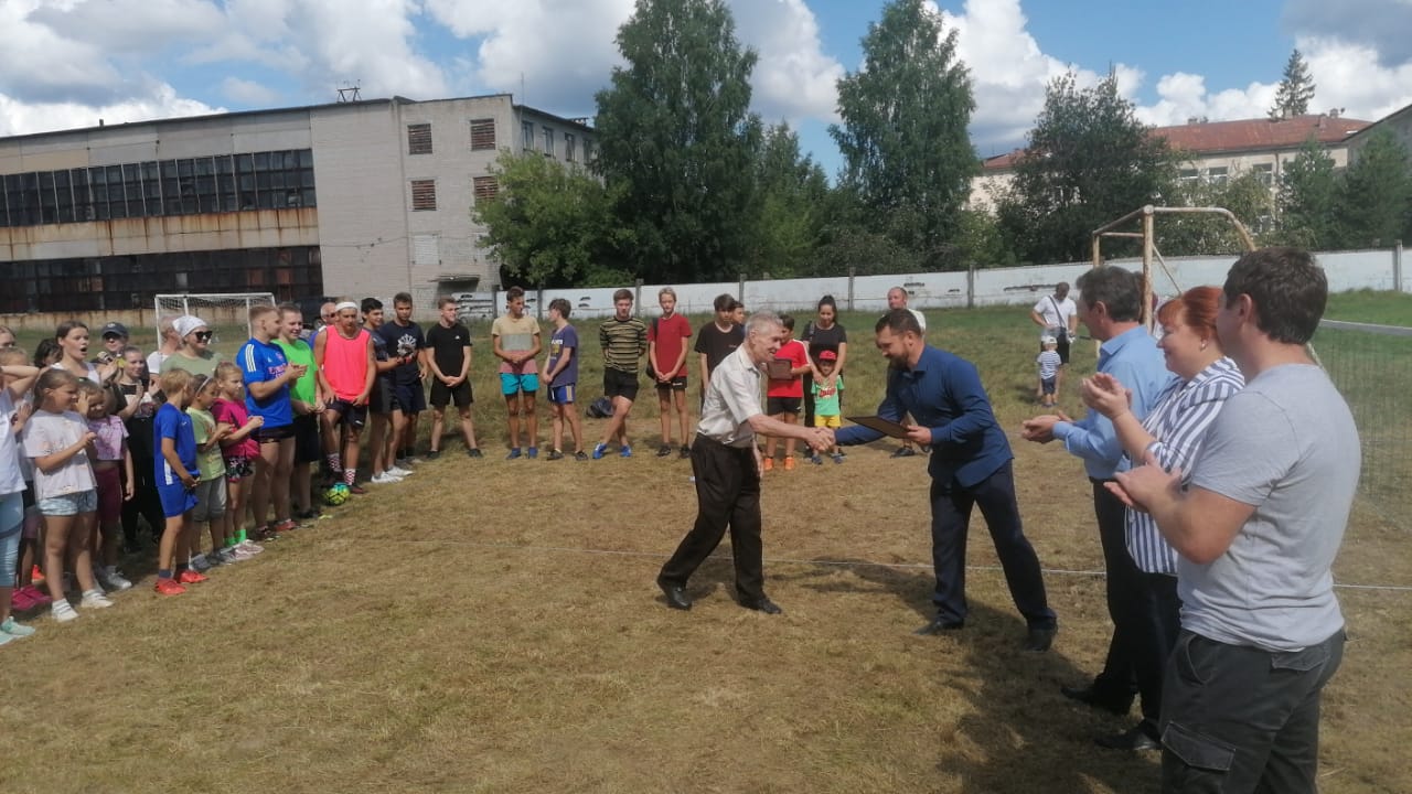 День физкультурника в Белом Городке Кимрского района отметили спортивным праздником