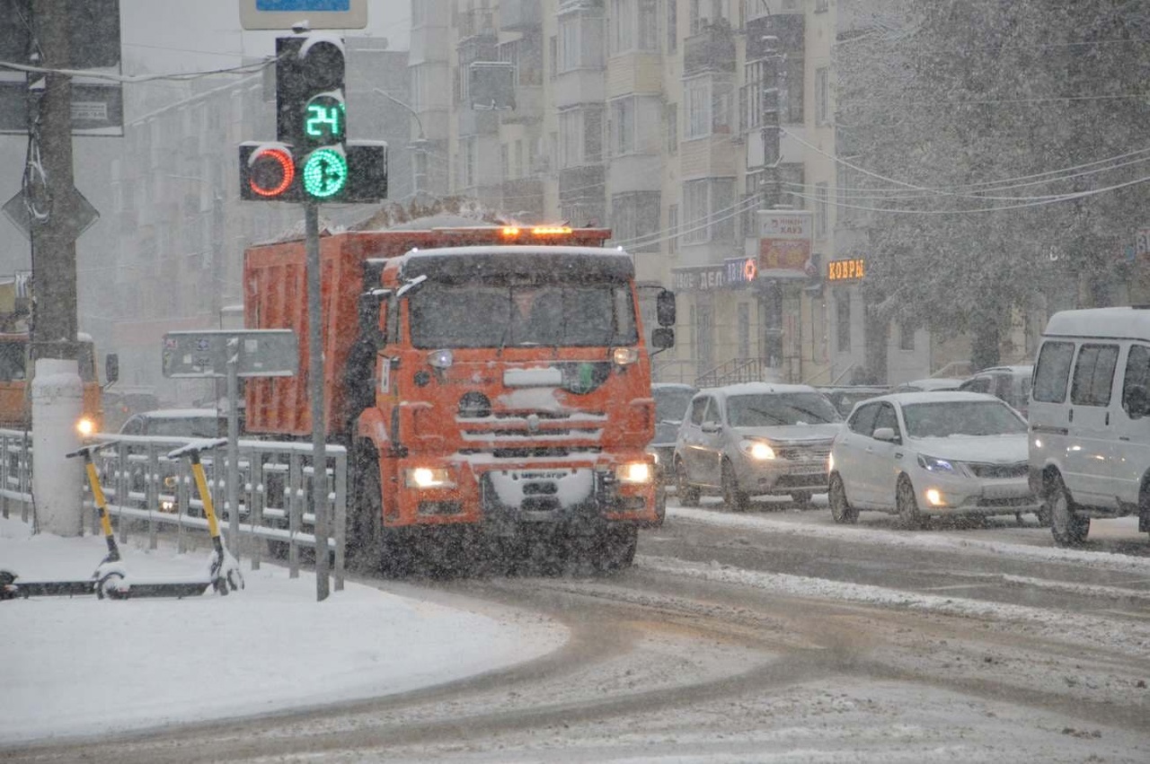 Штормовое предупреждение в Тверской области объявлено из-за снегопада 