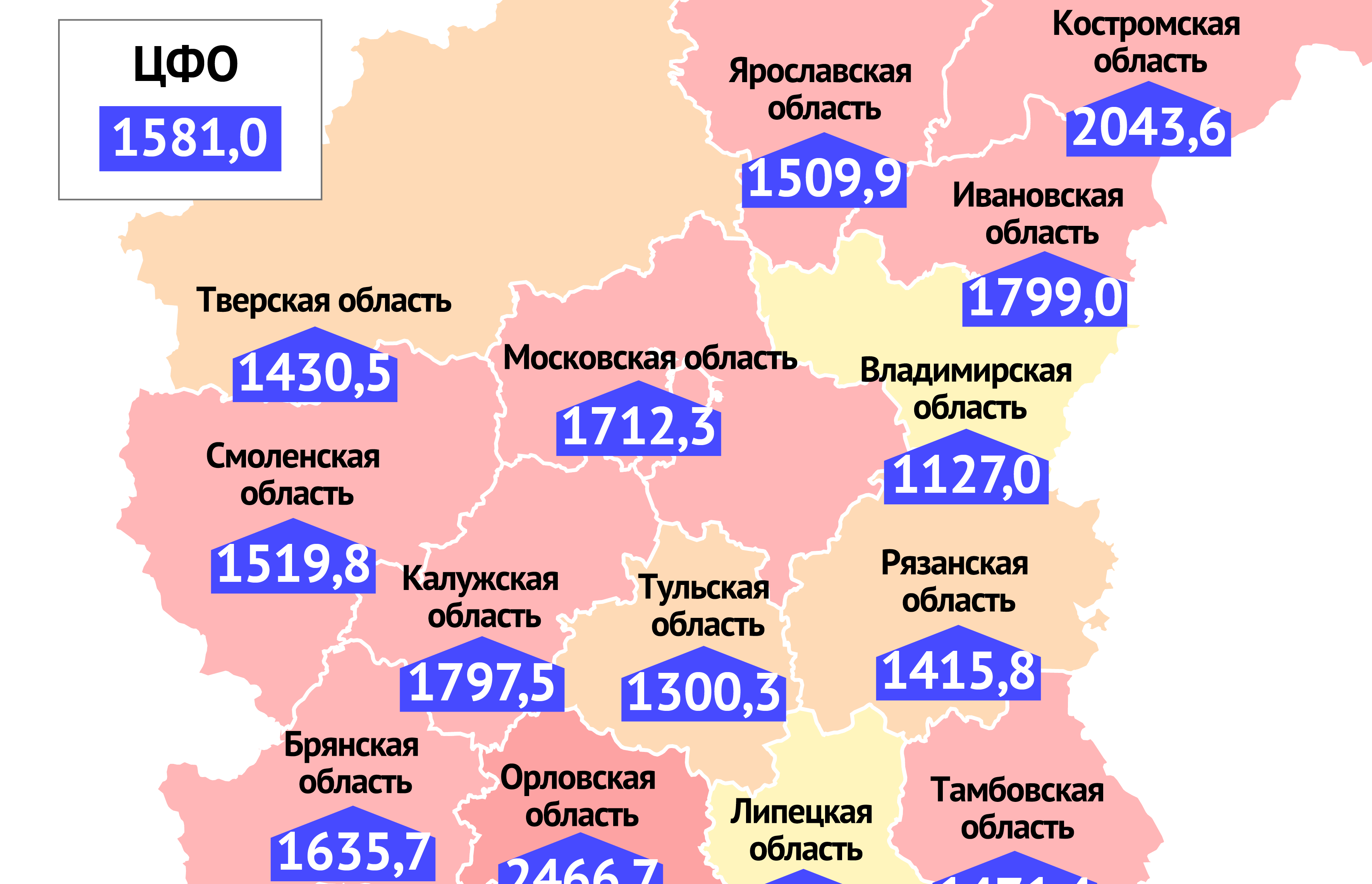 Население ЦФО без Москвы и Московской области. Коронавирус Тверская область по районам. Коронавирус в Тверской обл. Коронавирус в Костромской области по районам.