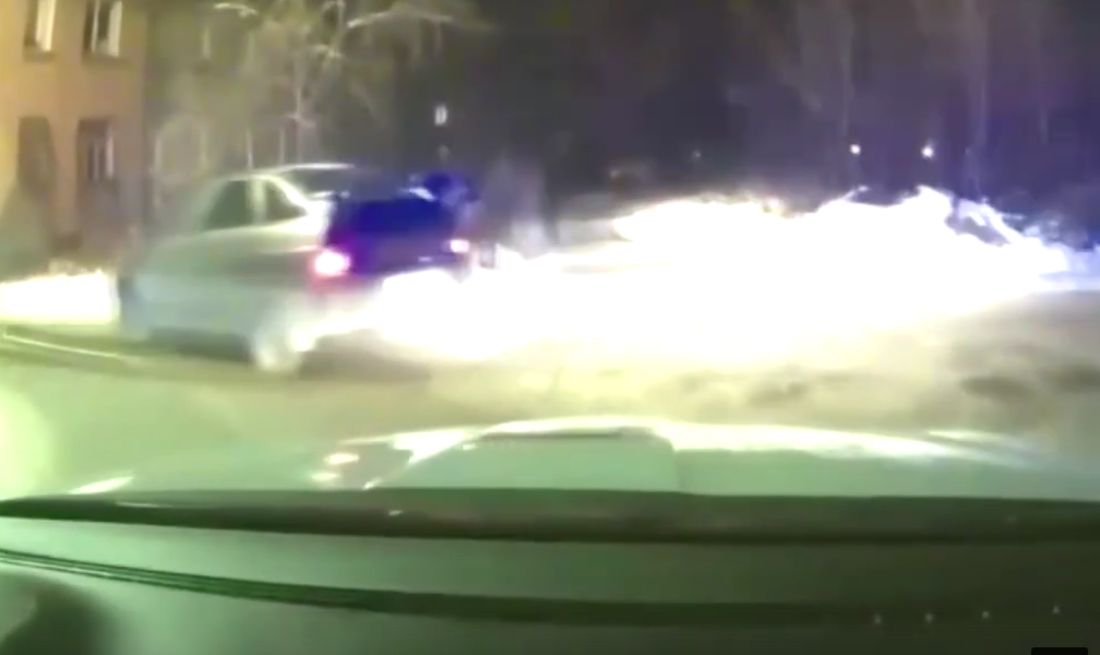 Опубликовано видео погони ДПС за водителем с признаками наркотического опьянения в Твери