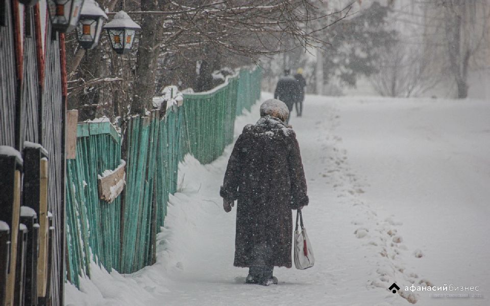 Жителей Тверской области предупреждают о снегопадах и метели