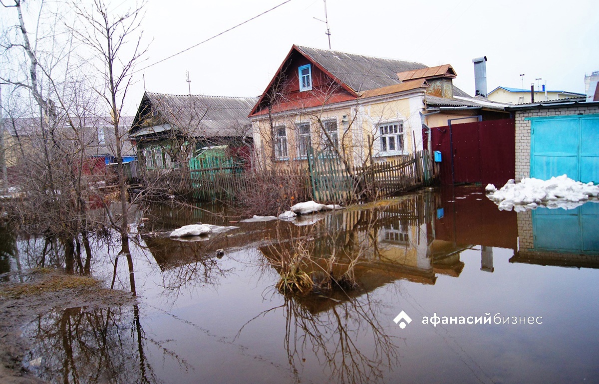 В Тверской области подтоплено больше 260 участков 
