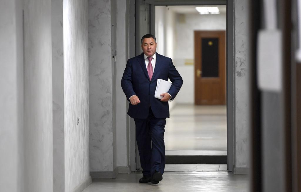 Игорь Руденя подал документы на выдвижение на второй срок на пост губернатора Тверской области