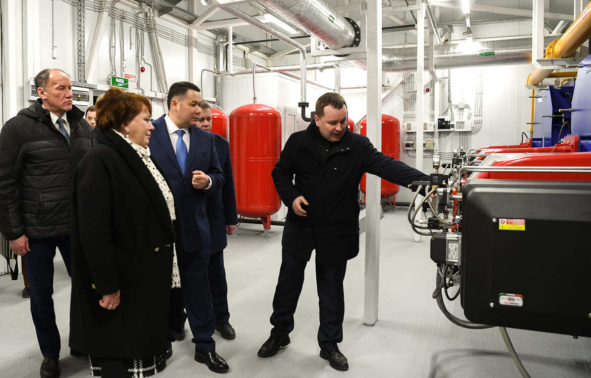 В Вышневолоцком округе ведется модернизация теплоэнергетического комплекса