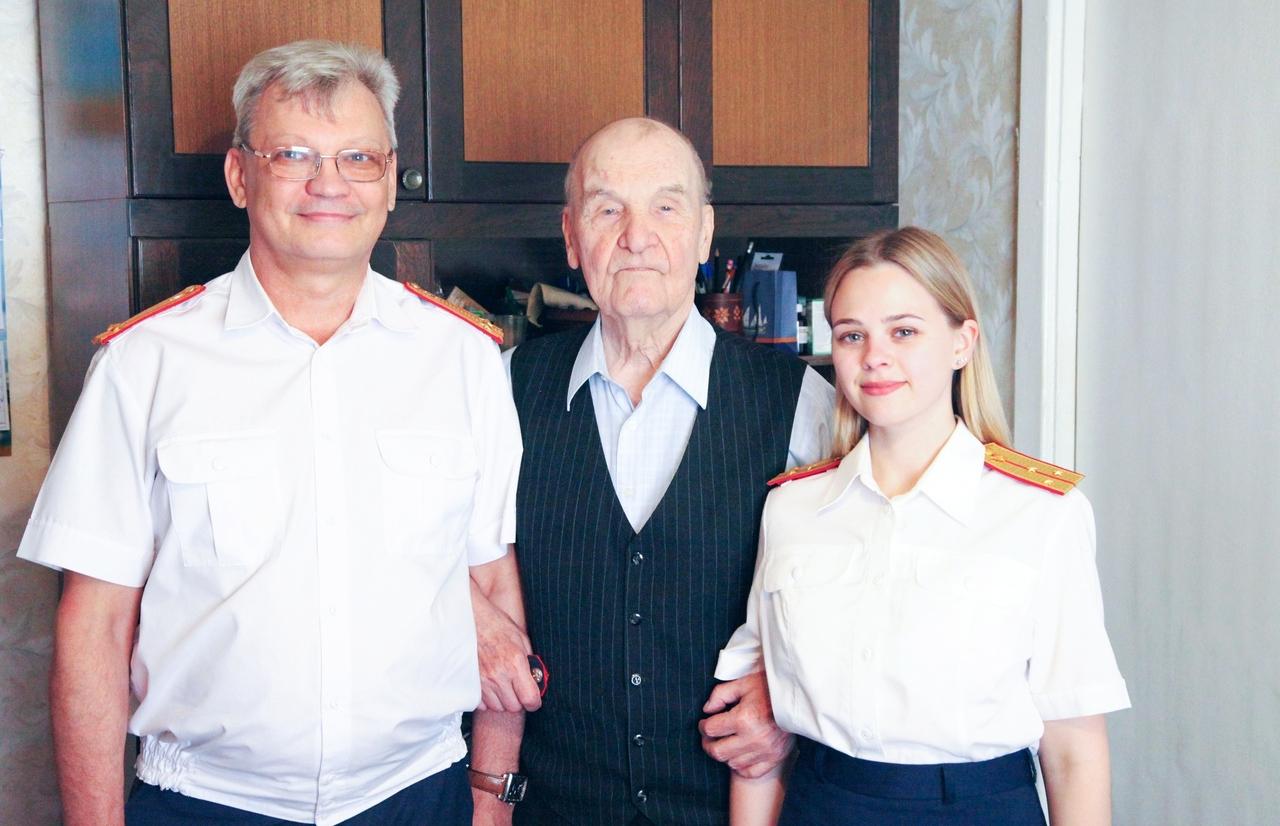 95-летие отмечает сегодня ветеран следствия Павел Павлович Кабанов из Твери